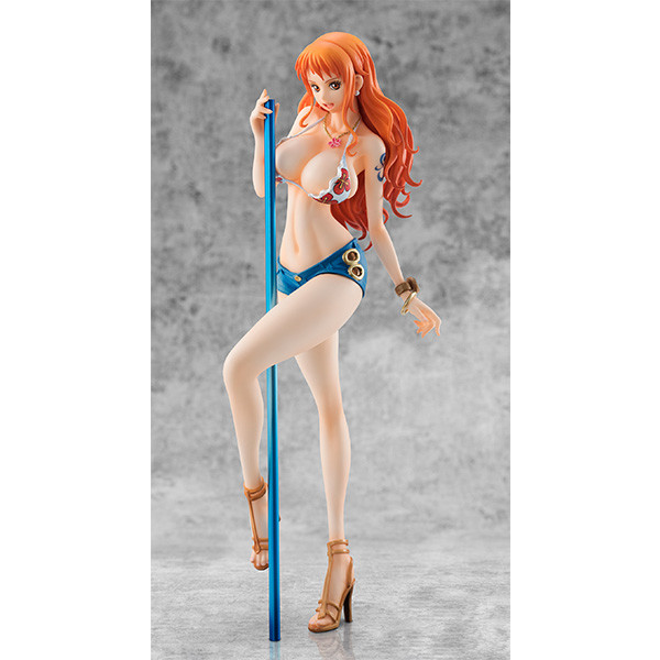 Nami (New), One Piece, MegaHouse, Pre-Painted, 1/8, 4535123715846